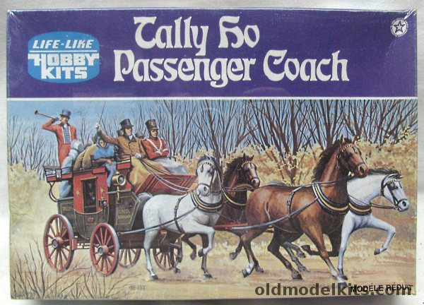 Life-Like 1/48 Tally-Ho Coach - (ex Miniature Masterpieces ex Revell), 09672 plastic model kit